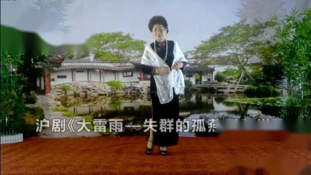 沪剧《大雷雨—失群的孤燕重归巢》张中芳学