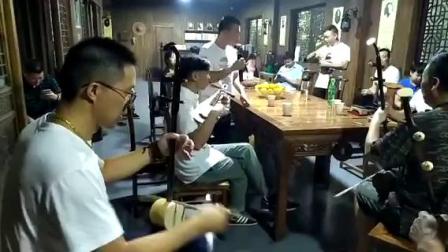 浙江萧山滨江绍剧戏迷2