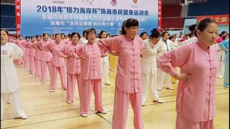 2018珠海市民健身运动会-沿河站八段锦