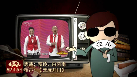 《芝麻开门》贾玲 白凯南 酷口相声 观众笑