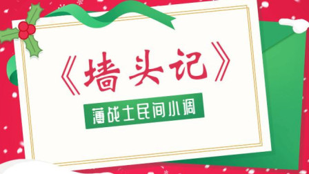 民间小调《墙头记》第3集 刘晓燕坐观岳母斗