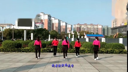 瑞缘广场舞《等着我来爱》辣妈们跳的真好看