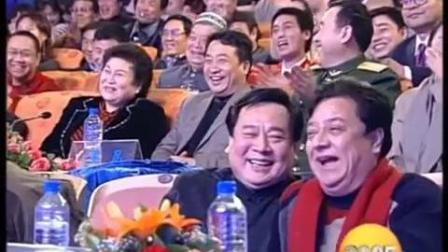相声《西征梦》台下的姜昆等主流演员笑的合