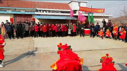 2018海阳市朱吴镇虎龙庄村大秧歌演出