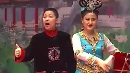 《罗成打擂·下山》小豆豆早期二人转 小豆