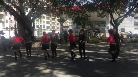 北京陶然亭水兵舞第四套《阿瓦人民唱新歌》