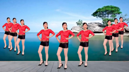 玫香广场舞《哎呀呀DJ》动感现代舞 广场流