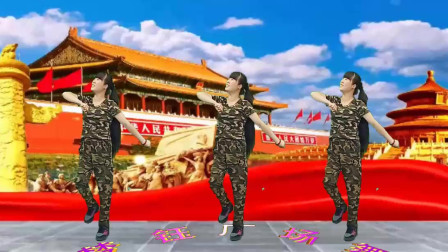 广场舞《没有共产党就没有新中国》经典红老