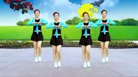 教学版广场舞《梦中的兰花花》