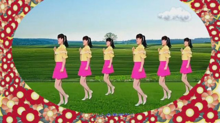 DJ广场舞《唱出美丽向往》动感欢快 舞步大