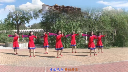 云裳广场舞《我和西藏有个约定》梅子老师原