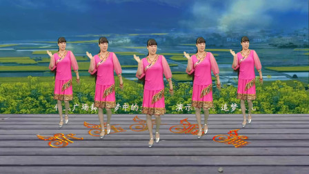 广场舞一首黄土情歌《梦中的兰花花》好听醉