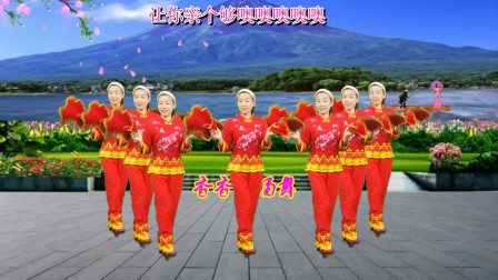 民间情歌广场舞《纤夫的爱》八十年代流行金