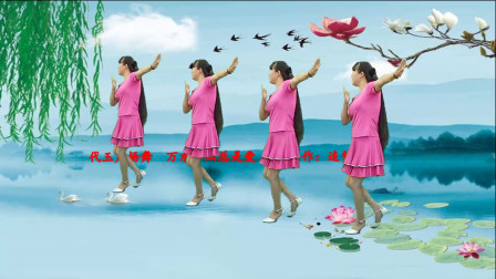 广场舞《万水千山总是爱》优美抒情32步动感