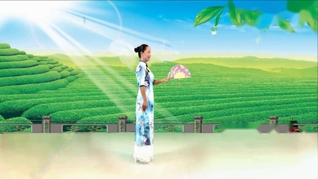 春英广场舞《中国茶》旗袍走秀 原创附教学
