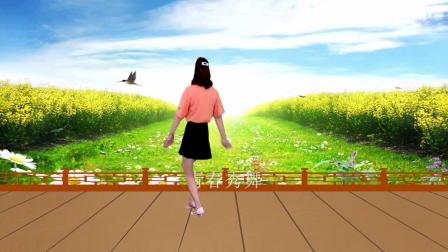 广场舞《中国红》歌声大气豪迈 舞步新颖好