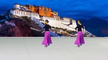 湖南乐哈哈广场舞《那一年 那一世》正背面