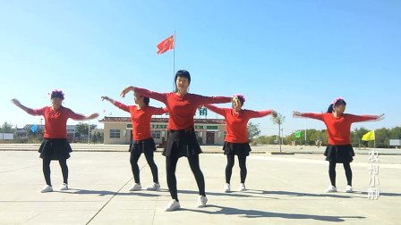 农村辣妈广场舞《为爱疯狂》大气优美时尚动感又好看下载