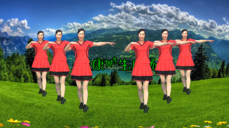 经典广场舞《最炫民族风》正面 80年代经典
