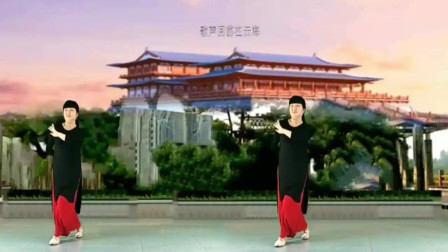 云裳广场舞《情歌美》沚水老师原创优美简单