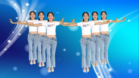 广场舞《谁是我我是谁DJ》教学视频简单好学