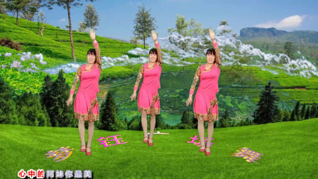 广场舞《心中的阿妹》教学视频简单好学高清