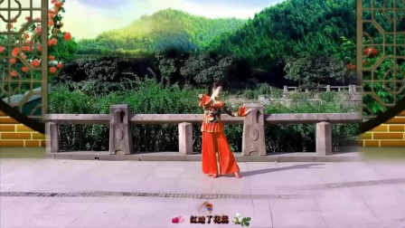 云裳广场舞《情歌美》节奏欢快动感简单又好