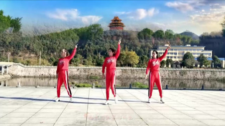 云裳广场舞《你是我的人》教学视频简单好学