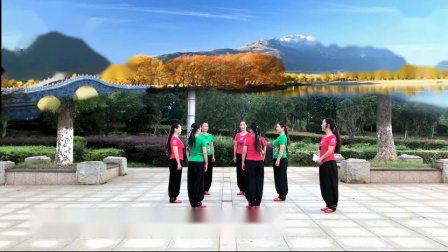 糖豆广场舞《民族圆圈曲》好听好看简单易学