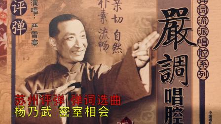 苏州评弹 弹词选曲《杨乃武密室相会》严雪亭 严调经典下载