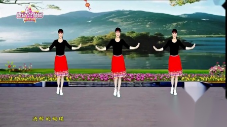 惠汝广场舞《酒醉的蝴蝶》原创网红32步 背面演示及分解教学 编舞惠汝下载