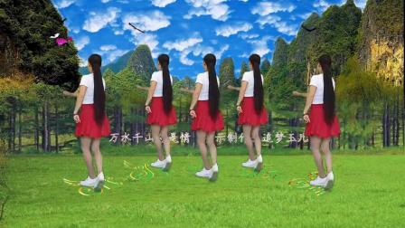 广场舞《万水千山总是情》10步舞附教学 经