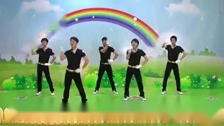 最新幼儿园中班舞蹈视频《向快乐出发》幼儿