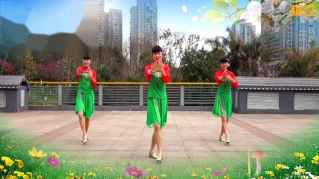 吉美广场舞《山谷里的思念》现代舞 附教学 