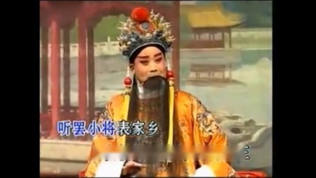 豫剧《听罢小将表家乡》配像 杨帅学    演