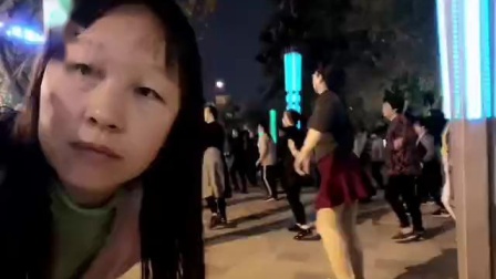舞灵美娜子广场舞 《唱着情歌流着泪》夜舞版 高清下载下载