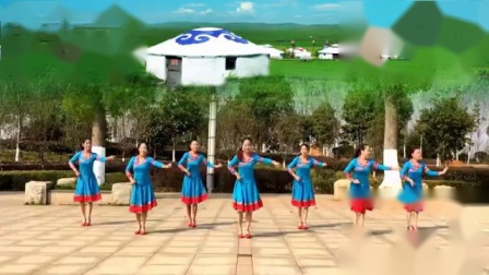 广场舞《乌兰姑娘》教学视频简单好学高清下