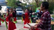 民间小调《打枣》唢呐锣鼓演奏 老鼓手打得