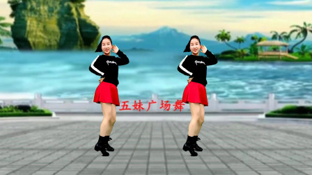初级入门广场舞《梦中的兰花花》32步水兵舞