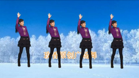 玫香广场舞原创32步《殇雪》DJ版附口令教学