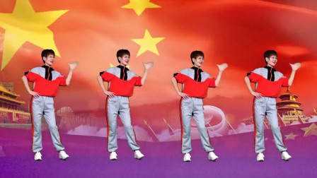 广场舞教学《中国最精彩》高清mp4视频免费
