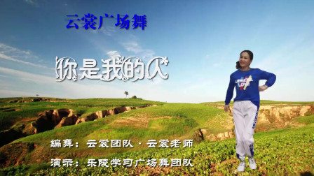 云裳广场舞《你是我的人》教学视频简单好学