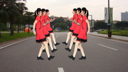 广场舞《九九女儿红》16步零基础 双人对跳 