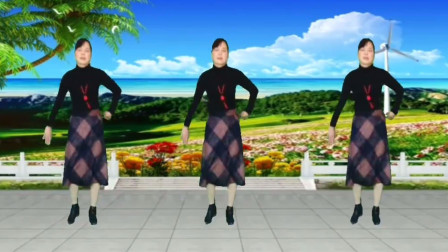 广场舞《牵着妈妈的手》节奏欢快动感简单又