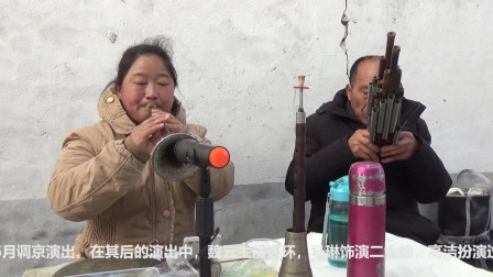 《朝阳沟》唢呐姐姐演奏豫剧 高清视频mp4免