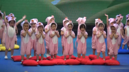 六一儿童节幼儿舞蹈《起床了》高清视频mp4