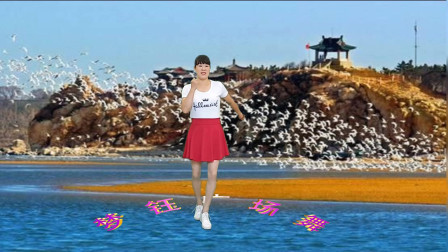 广场舞《万水千山总是情》歌声美情意甜 好