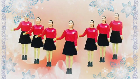 广场舞《我是最美的一朵花》歌声柔美 舞歩