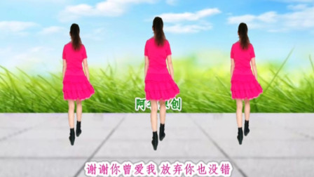 广场舞《错的时间遇见对的你》背面教学 舞
