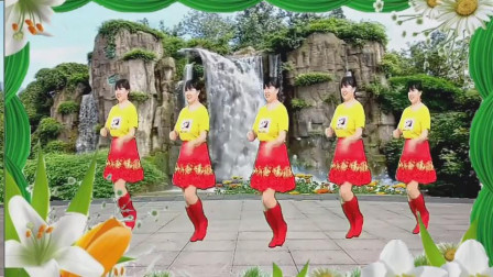 广场舞《哥哥妹妹爱恋甜》简单好学教学高清